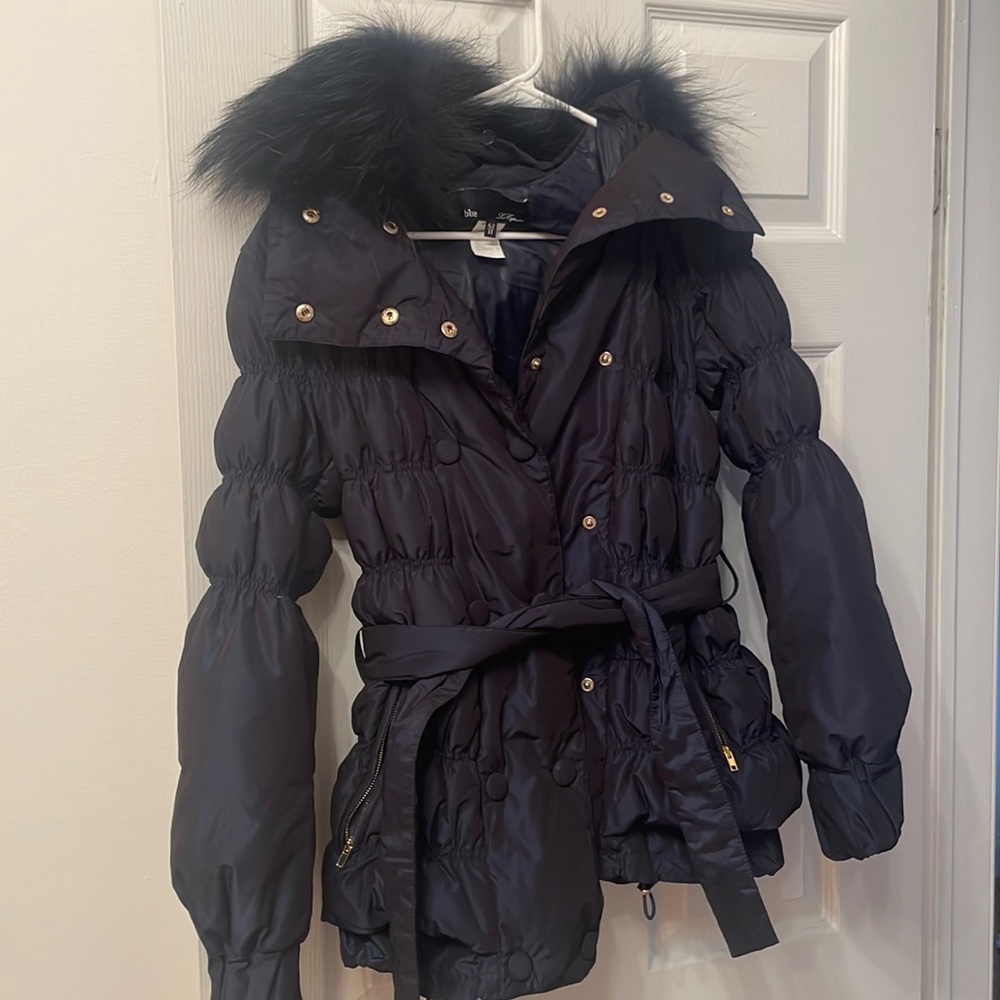 blue les copains jacket